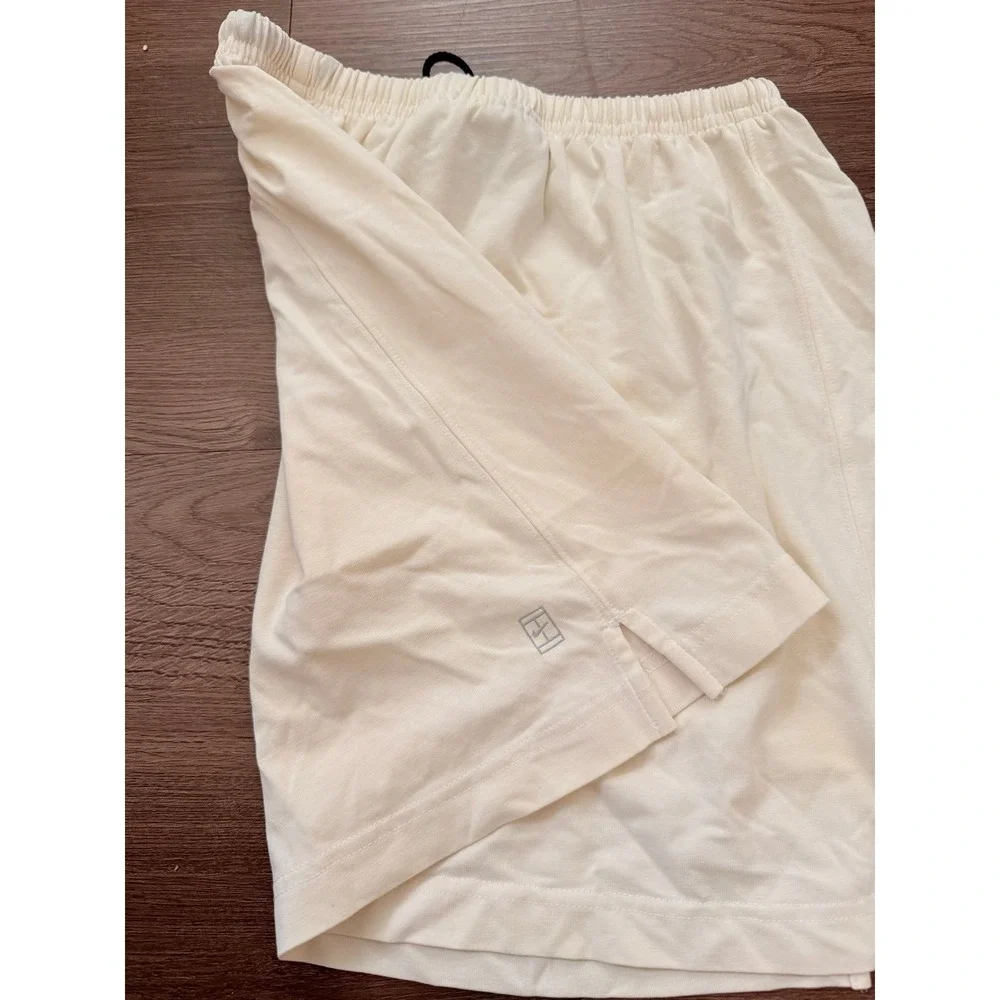 Vintage NIKE dri fit‎ challenge cream off white small skirt women's tennis golf